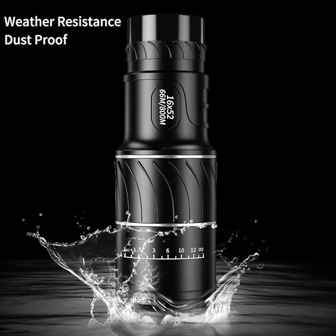 MONOCULAR DE GRADO MILITAR | SUPER ZOOM Y TRIPODE GRATIS