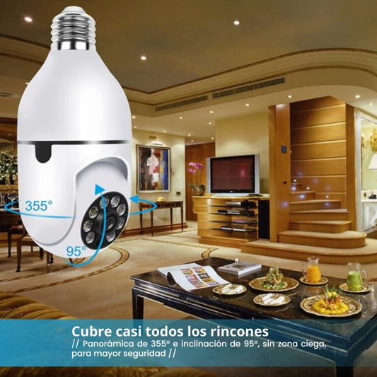 CAMARA ESPIA FOCO 2X1 | FACIL DE INSTALAR