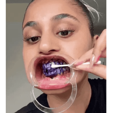 Hismile v34 Corrector de color, corrector de manchas de dientes, potenciador de blanqueamiento de dientes, pasta de dientes morada, corrección de color, Hismile V34